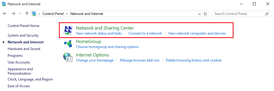 NET_Network_and_sharing_center