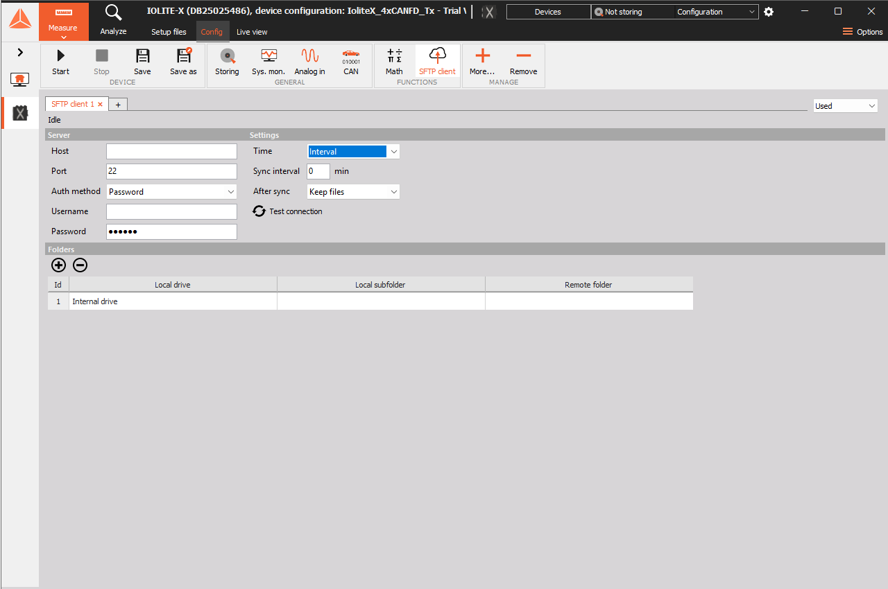 SFTP client overview