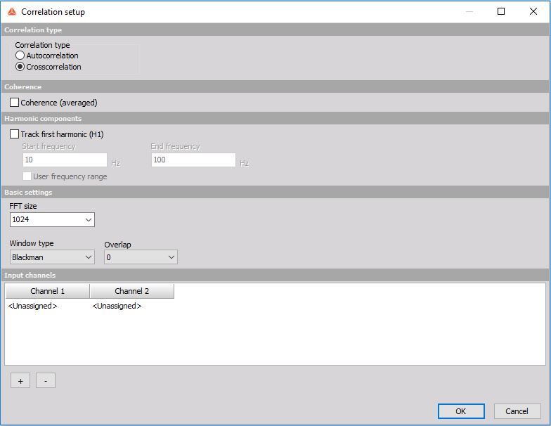 correlation command in freemat