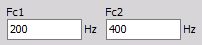 FILTERS_Frequency settings
FC1n2