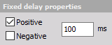 Delay channel_Setup_Fixed delayproperties