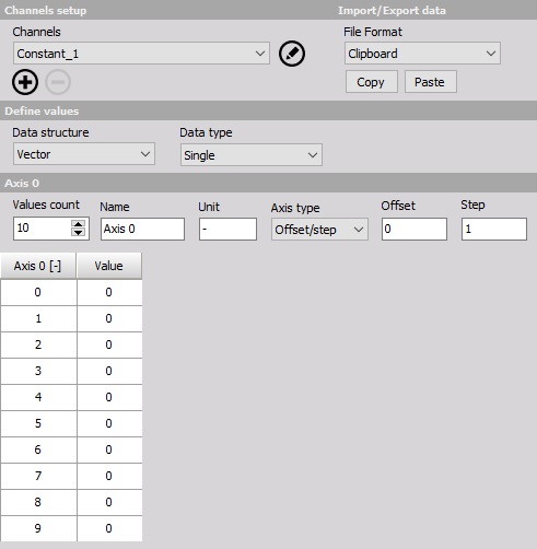 Math_Constants_VectorMatrixC_Setup_Values